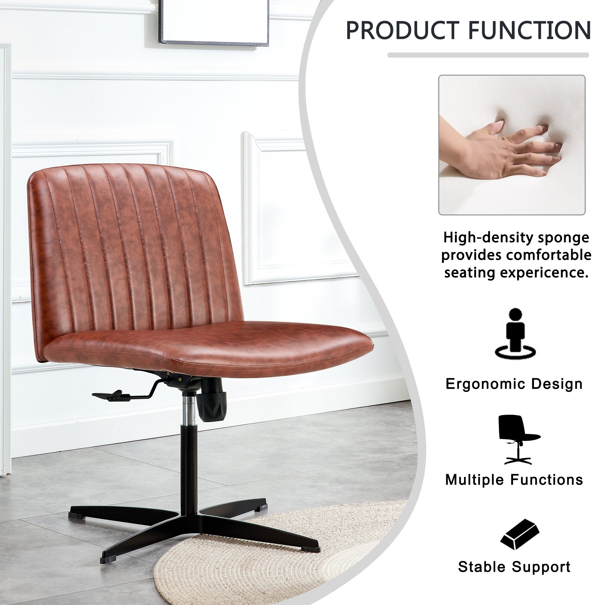 Office Chair Computer Chair Swivel Cushion Chair Set of 2 Bed Bath Beyond 39021050