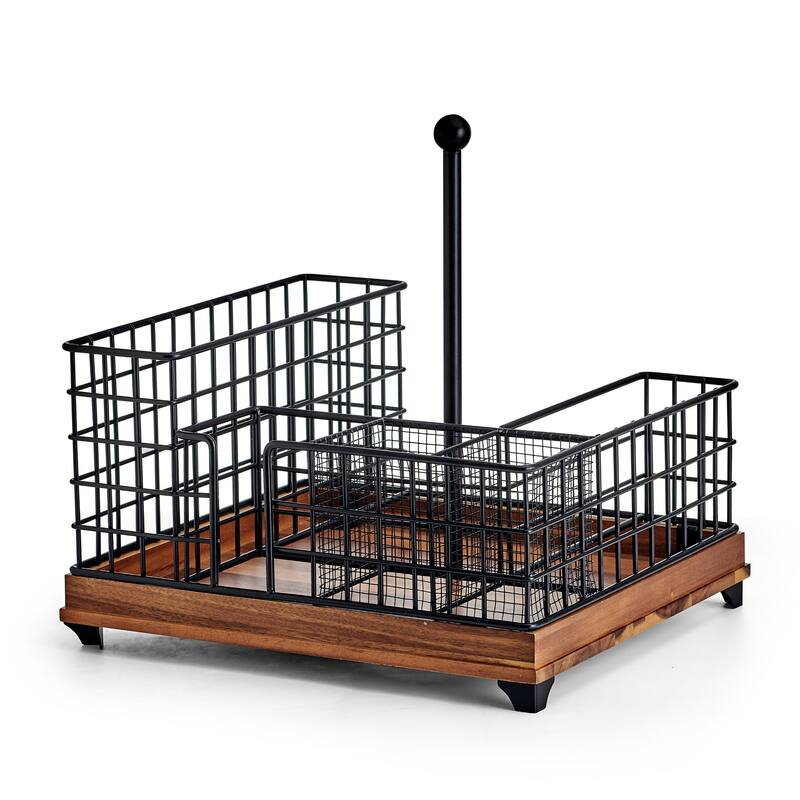 Mikasa Gourmet Basics Grid Storage and Serving Caddy