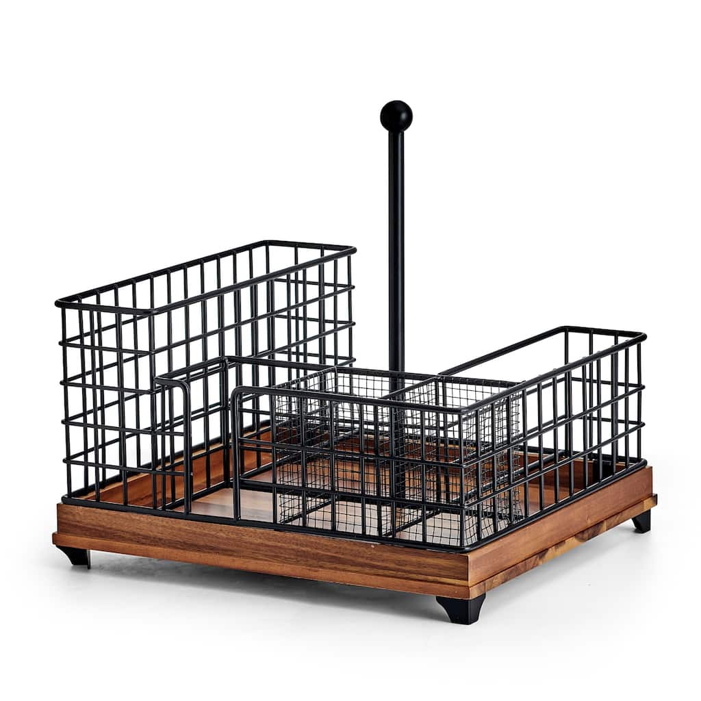 Mikasa Gourmet Basics Grid Storage and Serving Caddy