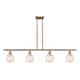 Option Brushed Brass / White Mouchette