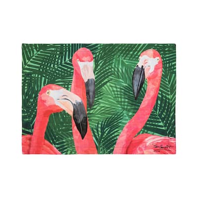 Flamingos Printed Placemat Set 6