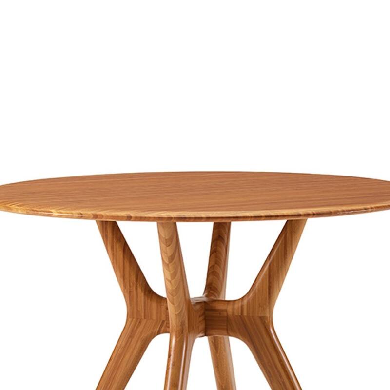 Lily 36" Round Dining Table, Copper