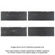 preview thumbnail 3 of 16, Merola Tile Retro Nero 8.25" x 23.5" Porcelain Floor and Wall Tile