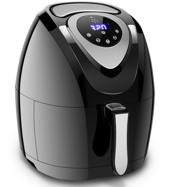Costway 1400W 7-in-1 Air Fryer 3.4QT Oil Free Timer & Temperature