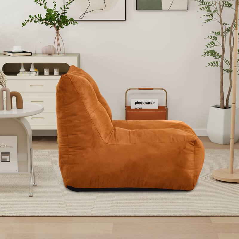 Bean Bag Chair,Lazy Floor Sofa Couch with Pocket