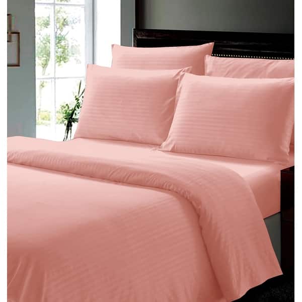 FAITH, HOPE, LOVE HOME DÉCOR 6 Piece Full Stripe Sheet Set includes 1