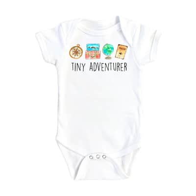 Travel Tiny - Baby Boy Girl Clothes Infant Bodysuit Funny Cute Newborn