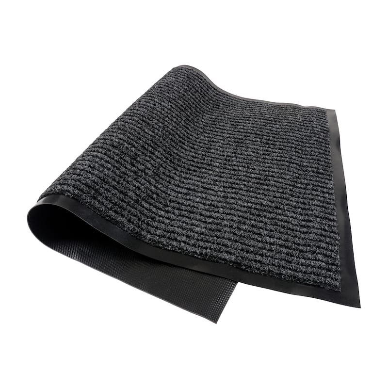 KAF Home Oversized 24"x36" Ribbed Door Mat