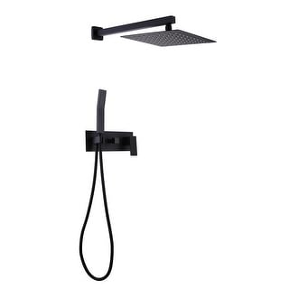 Dexmalle 10 Inch Shower Head Bathroom Luxury Rain Mixer Shower Complete Combo Set Wall Mounted - View #7
