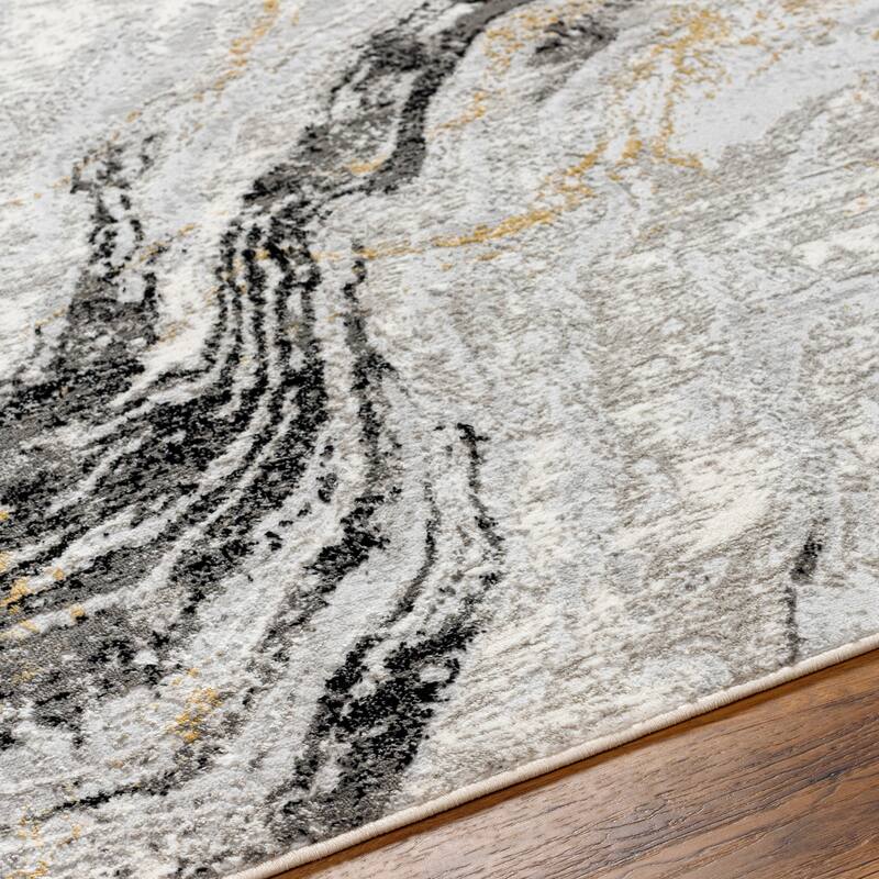 Livabliss San Fran Abstract Swirl Area Rug