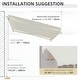 preview thumbnail 31 of 32, Outsunny 10' x 8' Electric Awning, Retractable Awning, UV Protection Sun Shade Shelter with Remote Controller