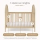 preview thumbnail 3 of 3, Vivi 4-in-1 Convertible Crib- Greenguard Gold Certified