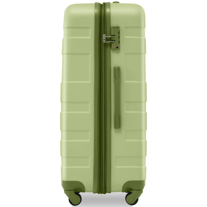 3 Pcs Luggage Set, Expandable ABS Hardshell Suitcases Spinner Wheels with TSA Lock 20''24''28''