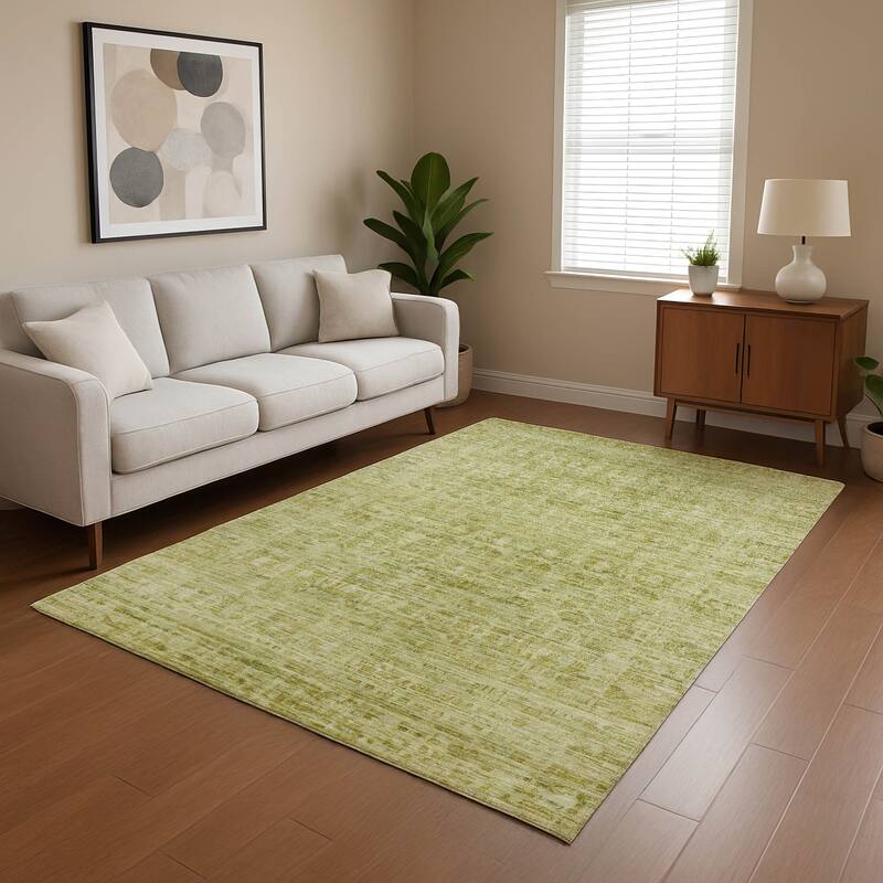 Premium Washable Super Soft Vintage Traditional Mayfield Rug - Sage - 10' x 14'
