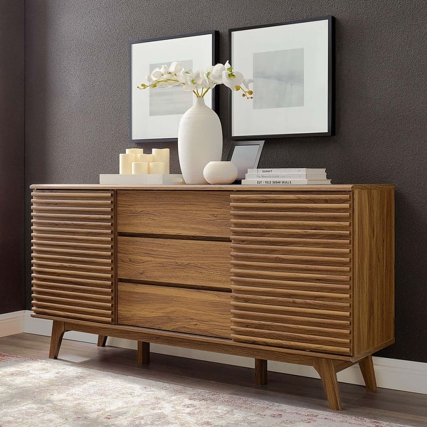 Shop Carson Carrington Lagered 63 Inch Sideboard Buffet Table Or