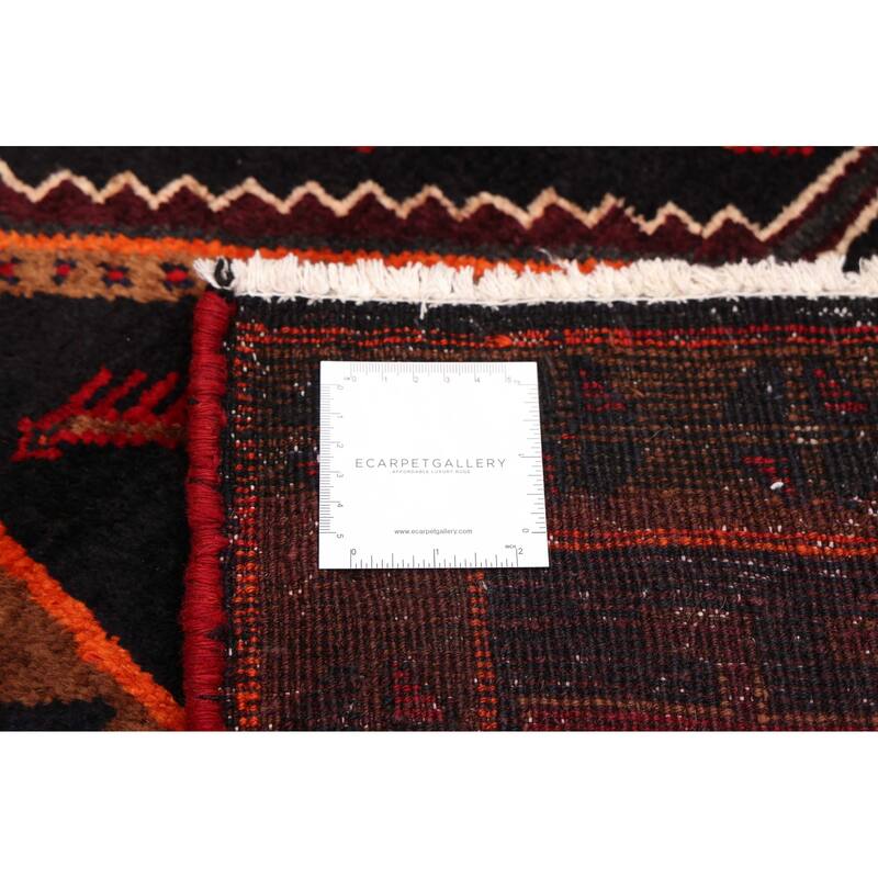 ECARPETGALLERY Hand-knotted Konya Anatolian Dark Navy, Red Wool Rug - 5'2 x 10'6
