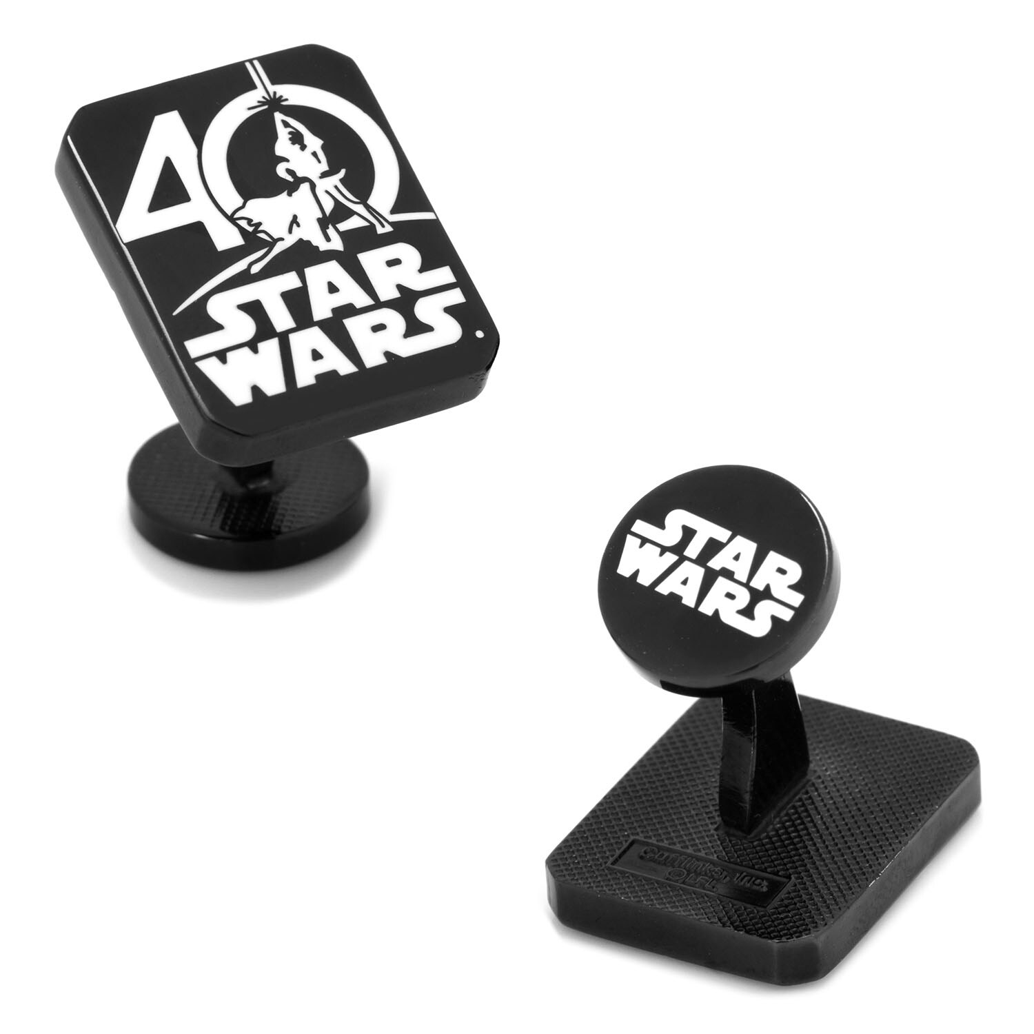 Shop Star Wars 40th Anniversary Cufflinks Overstock 18441169