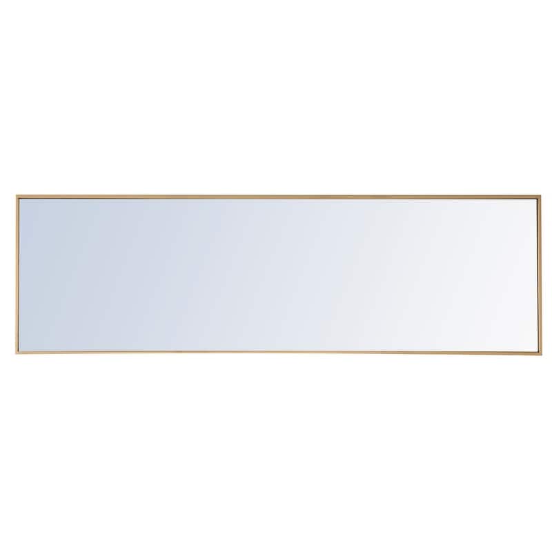 Strick & Bolton Posey Metal Rectangle Wall Mirror
