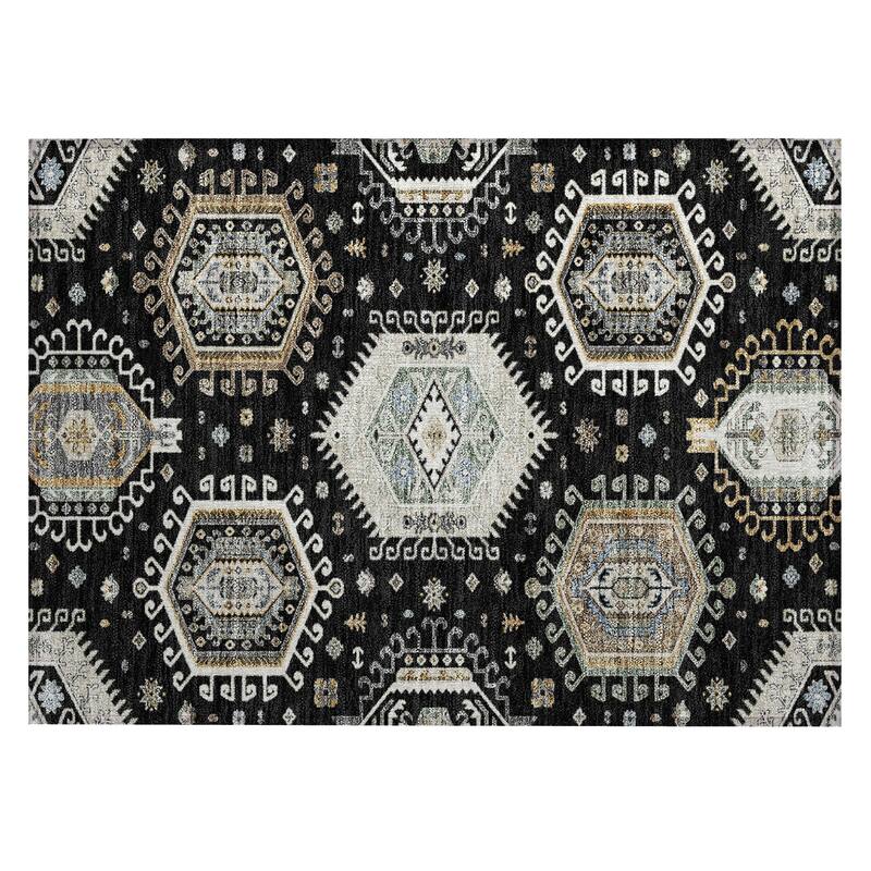 Machine Washable Indoor/ Outdoor Global Akron Chantille Rug