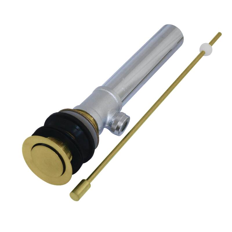 Kingston Brass Concord 1-1/4" Pop-Up Drain Assembly - Less Overflow - Brushed Brass