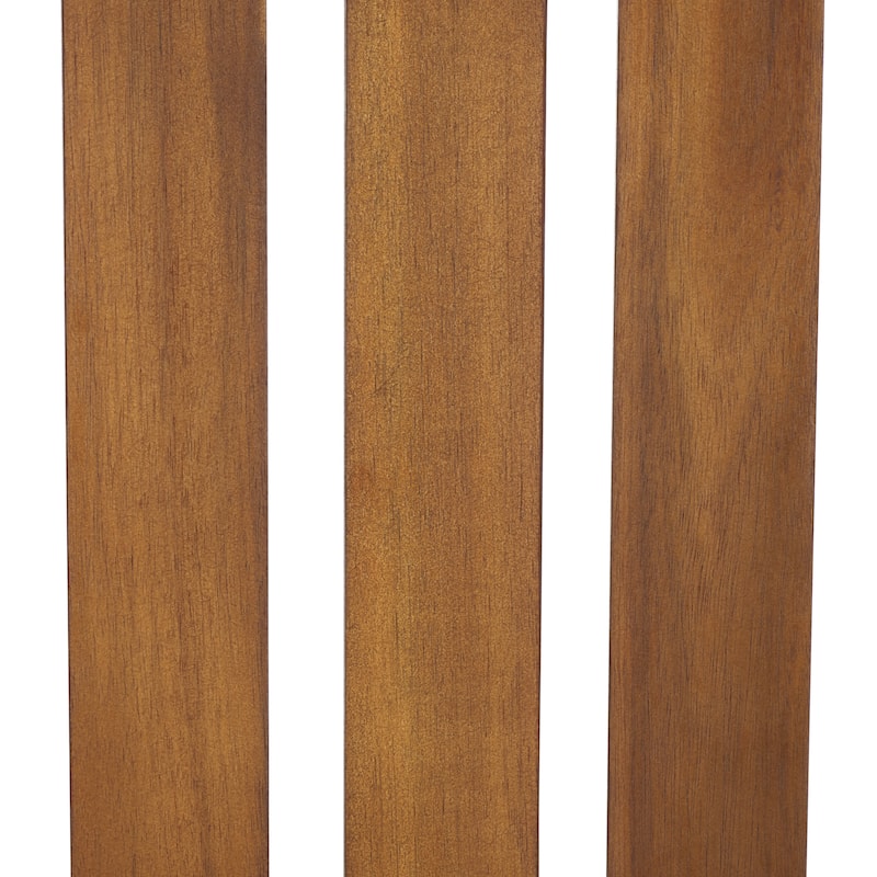 SAFAVIEH Outdoor Patio Furniture Rory Solid Teak Wood Folding Round Table - 20"W x 20"D x 20"H