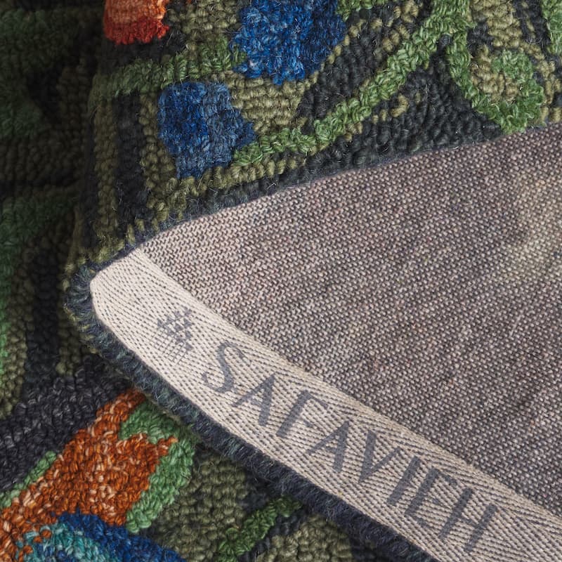 SAFAVIEH Handmade Jardin Engeline Country Wool Rug