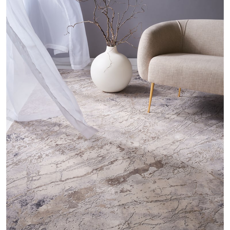 SAFAVIEH Couture Kamelya Inezia Modern Viscose Rug