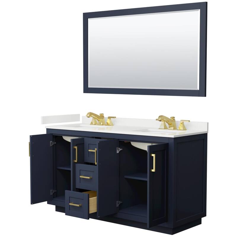 Wyndham Collection WCF292960D-QTZ-US3M58 Miranda 60" Free Standing