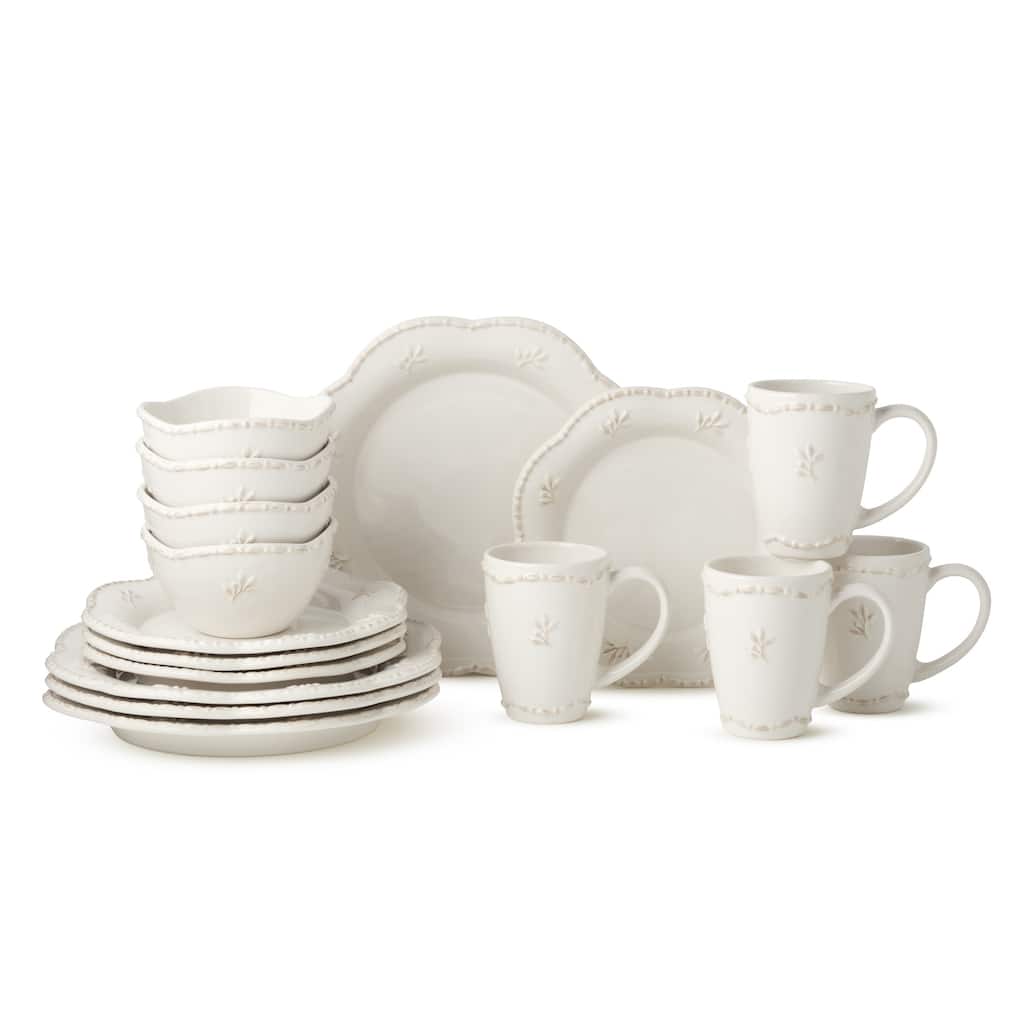 Certified International Heritage Beads 16 Pice Dinnerware Set,Service for 4