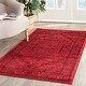 preview thumbnail 106 of 188, SAFAVIEH Adirondack Cheyenne Rustic Oriental Medallion Rug 2'6" x 4' - Red/Black