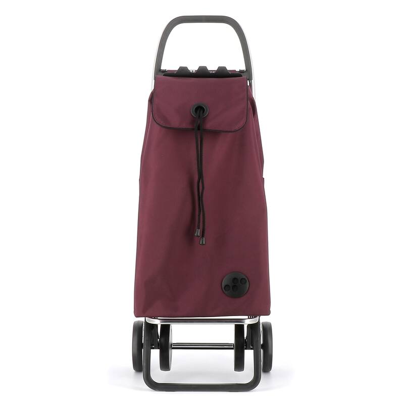Rolser I-Max MF 4 Wheel Foldable Shopping Trolley - 15.35 in. W x 41.34 in. H x 12.6 in. D