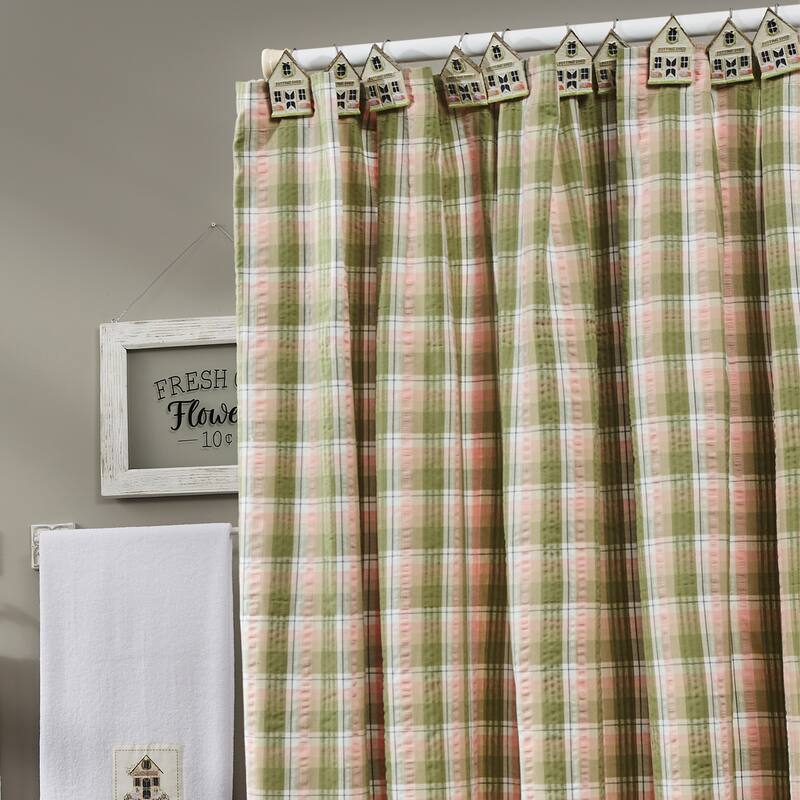 Park Designs Spring Garden Shower Curtain Hook Set of 12 - Off-White
