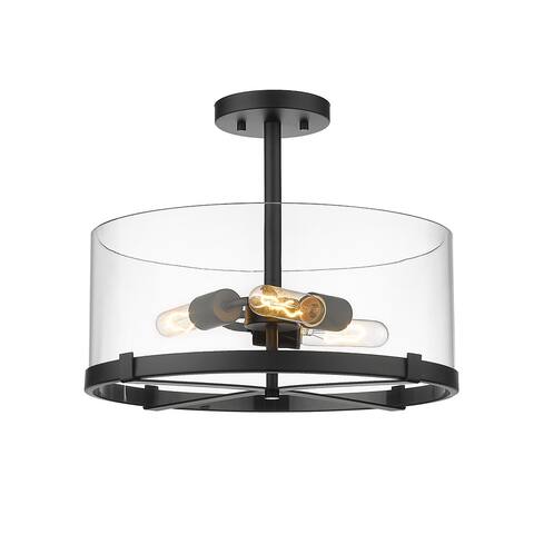 Callista 3 Light Semi Flush Mount