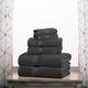 preview thumbnail 50 of 71, Superior Egyptian Cotton Pile Heavyweight 6-Piece Towel Set 6-Piece Set - Charcoal