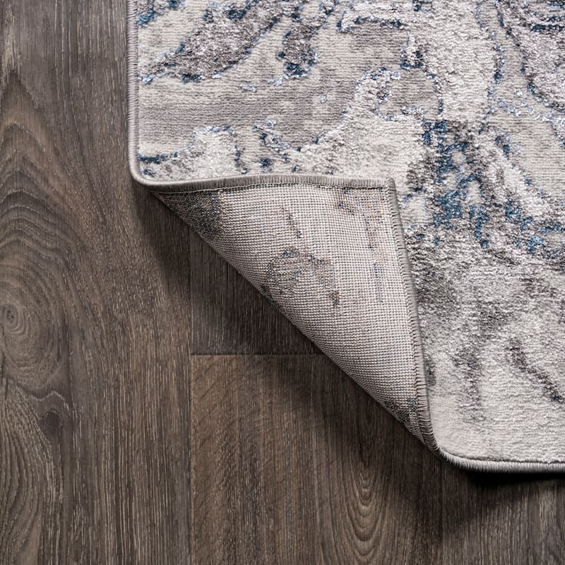 JONATHAN Y Batten Marbled Abstract Area Rug
