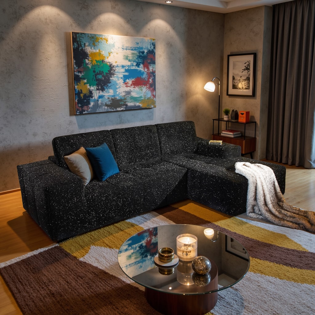 XIZZI Modular Sectional Sofa with L-Shape Chaise