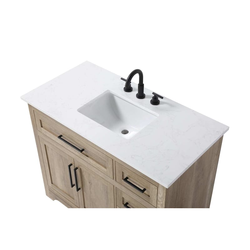 Nathaniel Single Bathroom Vanity (32-42 inch)