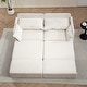 preview thumbnail 19 of 40, GDFStudio - Harper Lane Corduroy Convertible Sofa Bed with USB Charging & Side Storage for Cozy Apartment Living