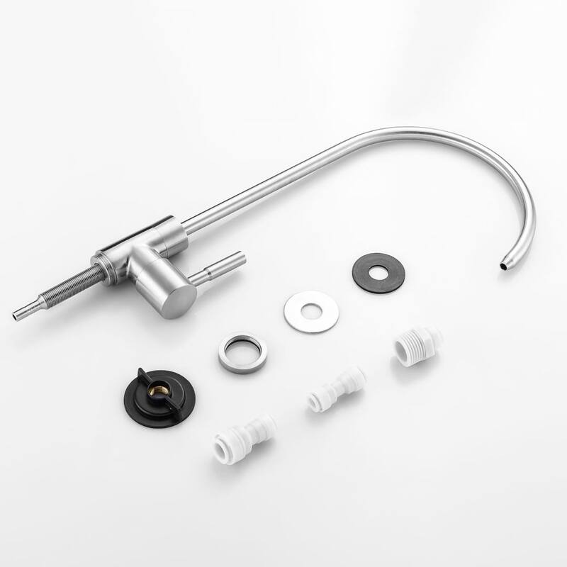 Kitchen Water Filter Faucet Stainless Steel Brushed Nickel Drinking Water Faucet