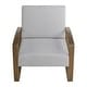 preview thumbnail 3 of 4, Rialto Wood Frame Upholstered Accent Chair