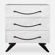 preview thumbnail 1 of 3, Uttermost Vivi 3 Drawer White Chest