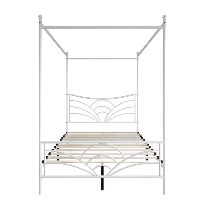 Clayfell Denver Metal Canopy Bed