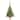 vidaXL Artificial Pre-lit Christmas Tree with Baubles Green 2 ft