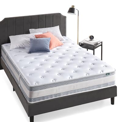 Priage by Zinus 12 Inch Gel-Infused Memory Foam Hybrid Mattress