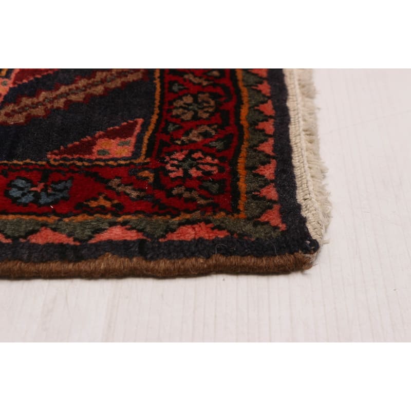 ECARPETGALLERY Hand-knotted Anadol Cream, Red Wool Rug - 5'0 x 9'3