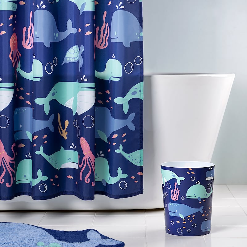 Whales Wastebasket