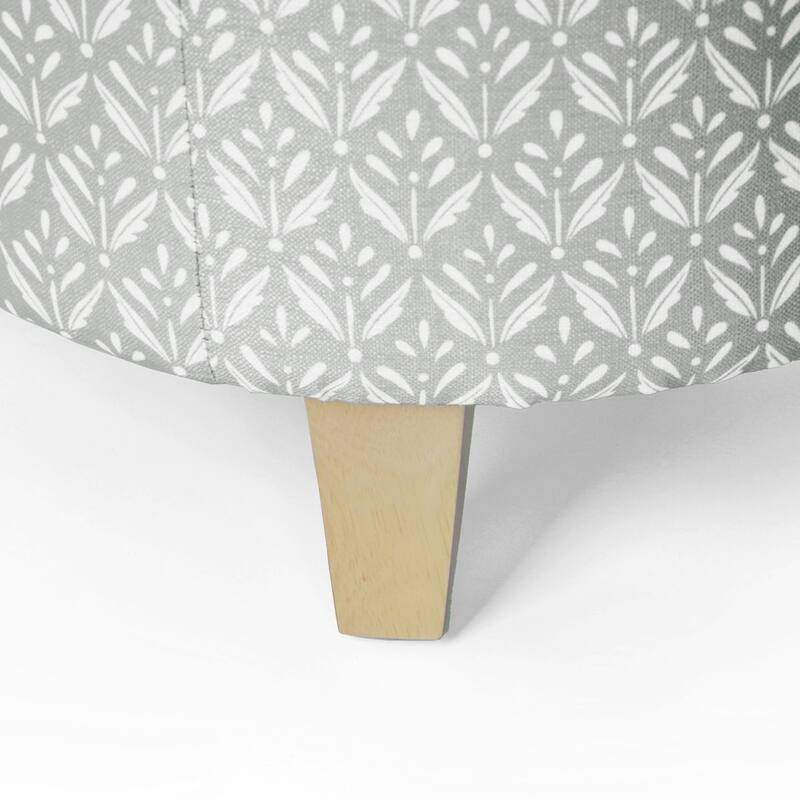 Carson Carrington Hnifsdalur Round Storage Ottoman