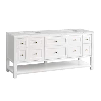 James Martin Vanities 330-V72-3ENC Breckenridge 72" Free Standing