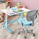 preview thumbnail 1 of 5, Height Adjustable School Table & Chair Set for Kids over 3 Years