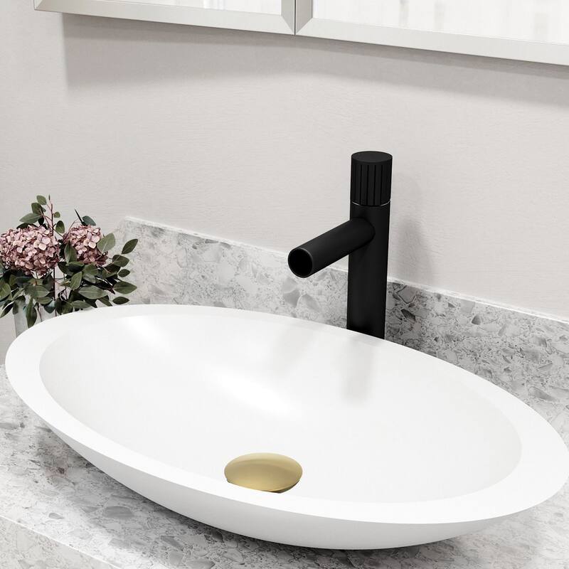 Pop-up Bathroom Sink Drain With Overflow